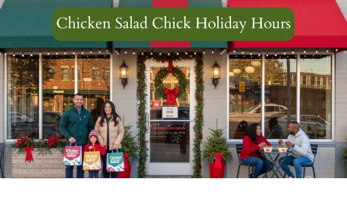 Chicken Salad Chick Holiday Hours